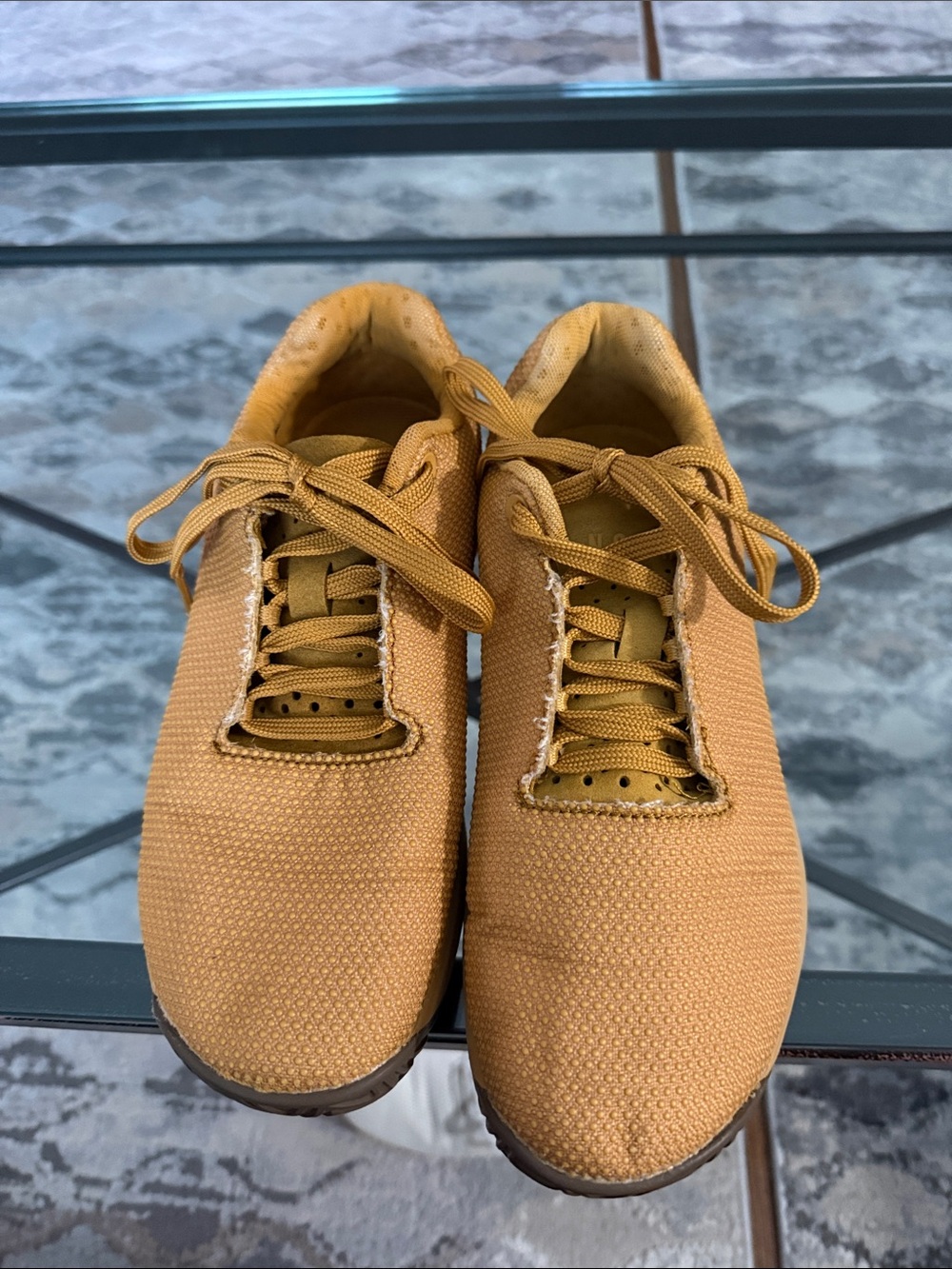 NOBULL Men's Athletic Sneakers in Mustard